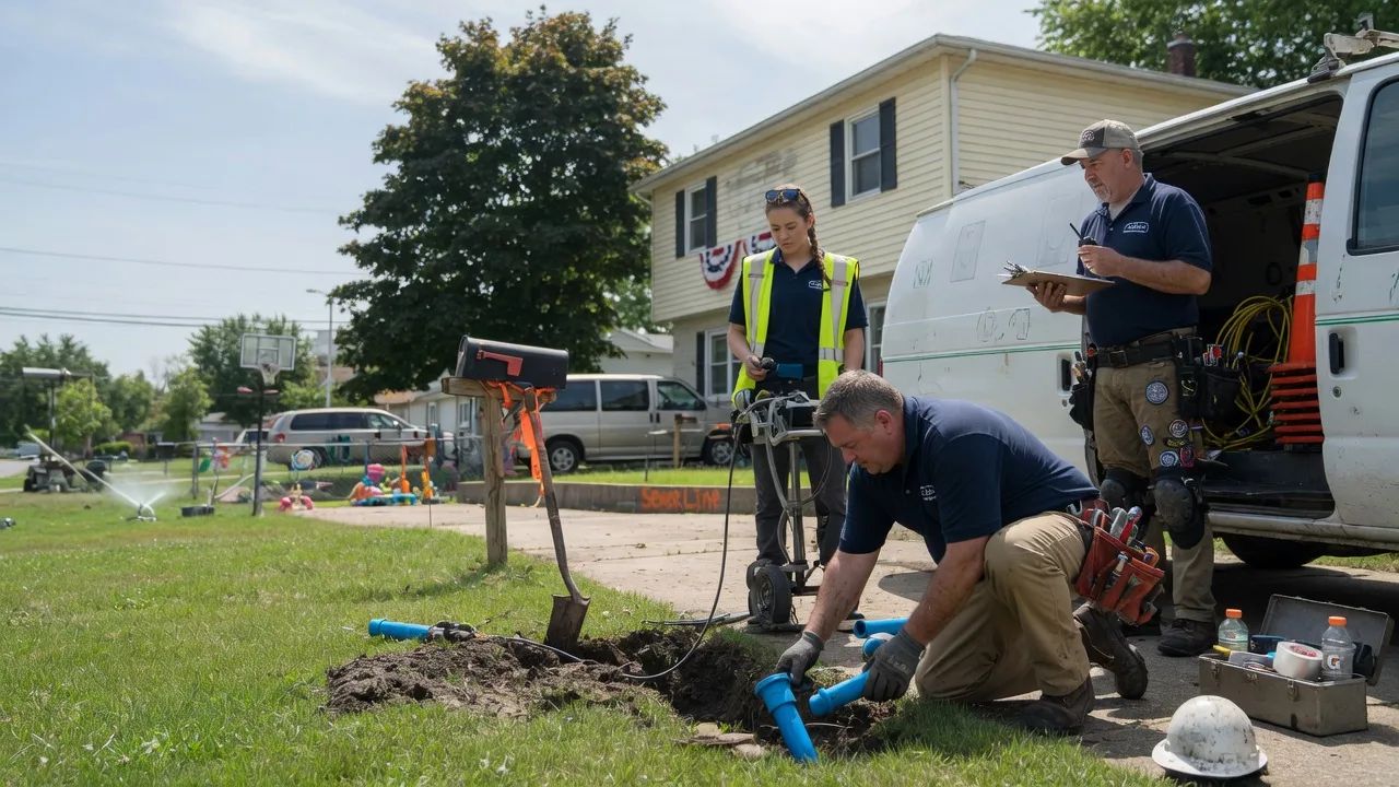 Slab Leak Repair in Harsens Island, MI near me